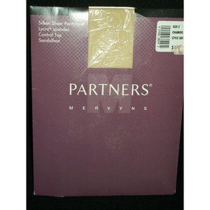 Mervyns Partners Silken Sheer Pantyhose Spandex C